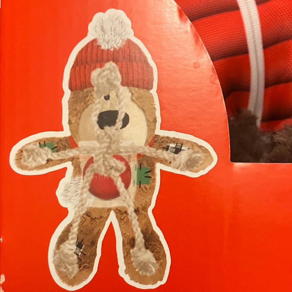 KONG Play Pack - Red and Brown Stuffed Animals. Durable, Rope, knot toy, popular - Picture 9 of 10